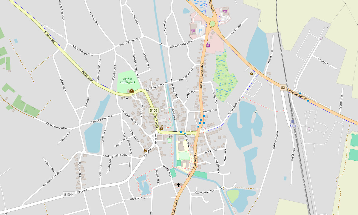 Térképelőnézet – Bistro King, 6320 Solt, Törley Bálint utca 4.